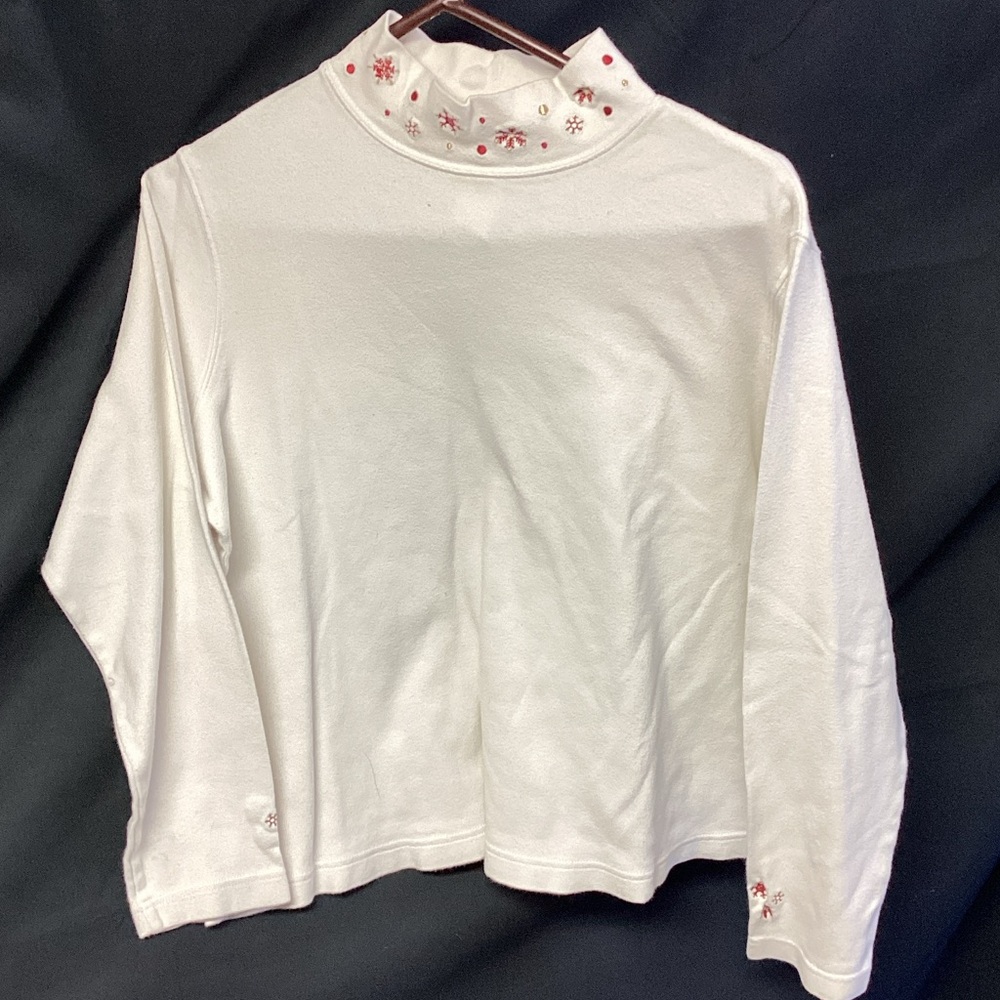 breckenridge White Women's Cotton Top